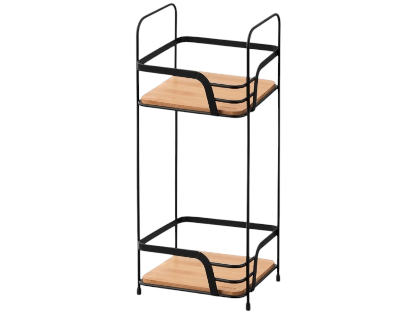Органайзер для кухні ARDESTO Minimalism 2-ярусний 16х15.5х40 см чорний (ARHK4502BB)